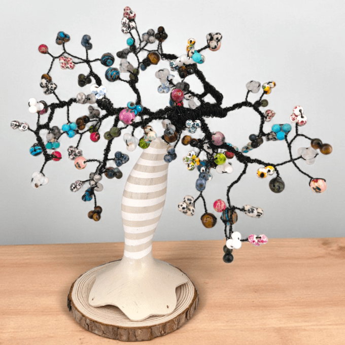 Arbre à perles - "Fleurs de Printemps"