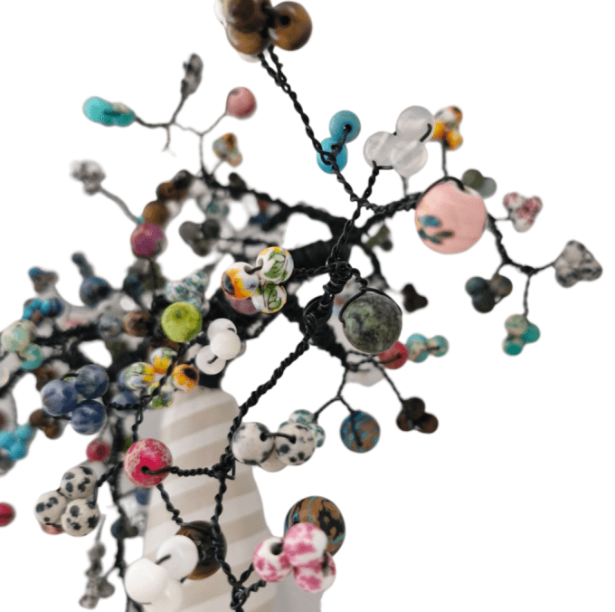 Arbre à perles - "Fleurs de Printemps"